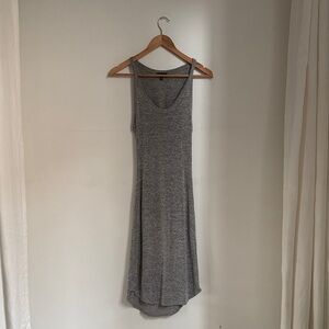 FREE Aritzia Gray Sleeveless Cut Out Dress